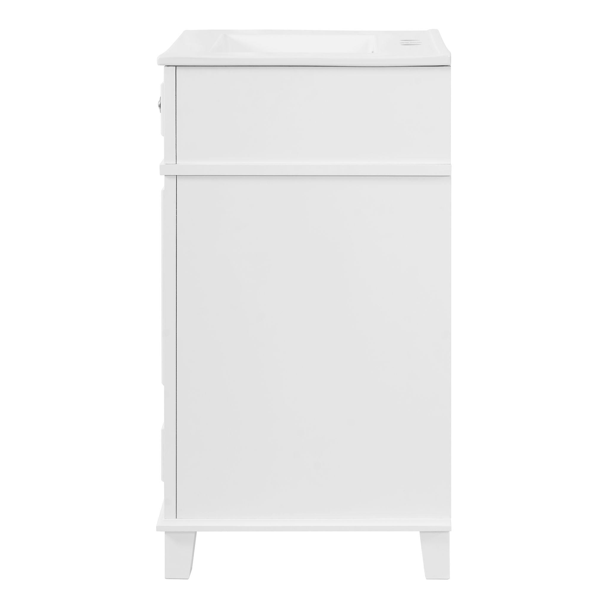 Bathroom Vanity With Sink, Storage Cabinet