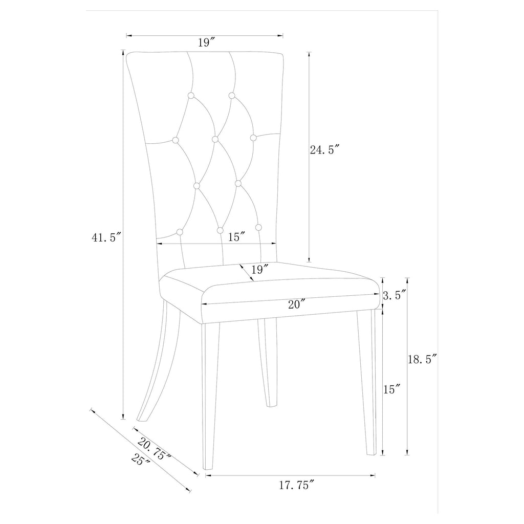 Allessandra - Rectangular Dining Set With Chairs