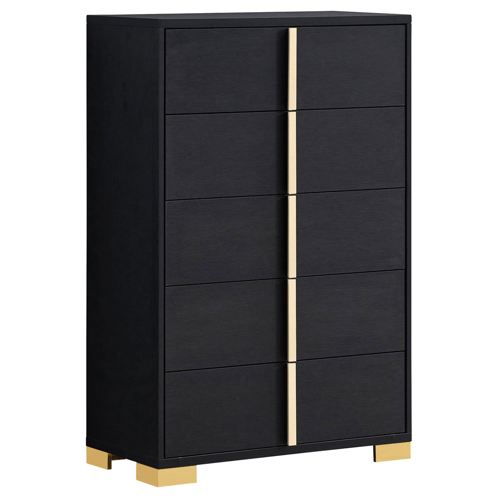 Jeremiah - Bedroom Set With LED Headboard