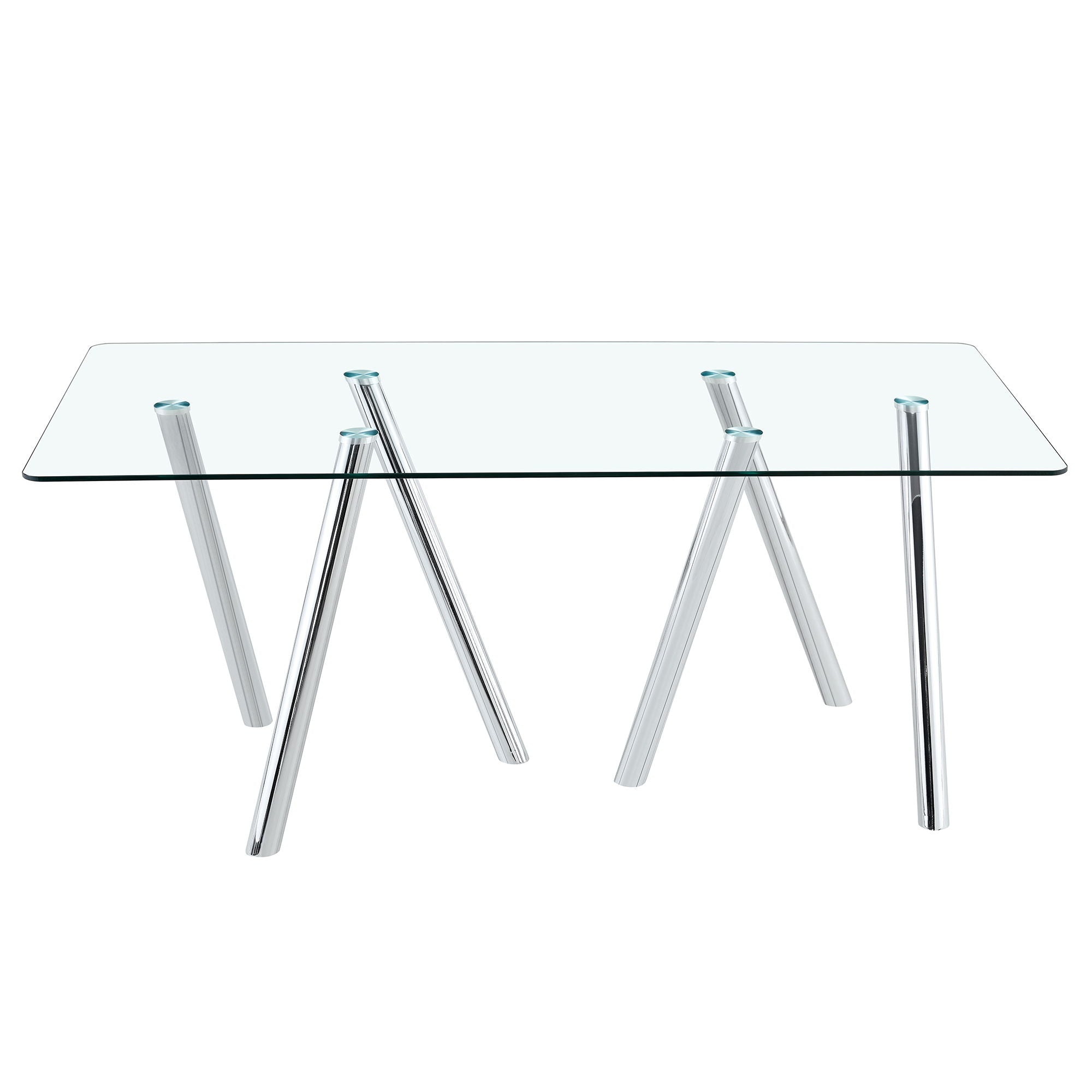 Dining Table With Transparent Surface