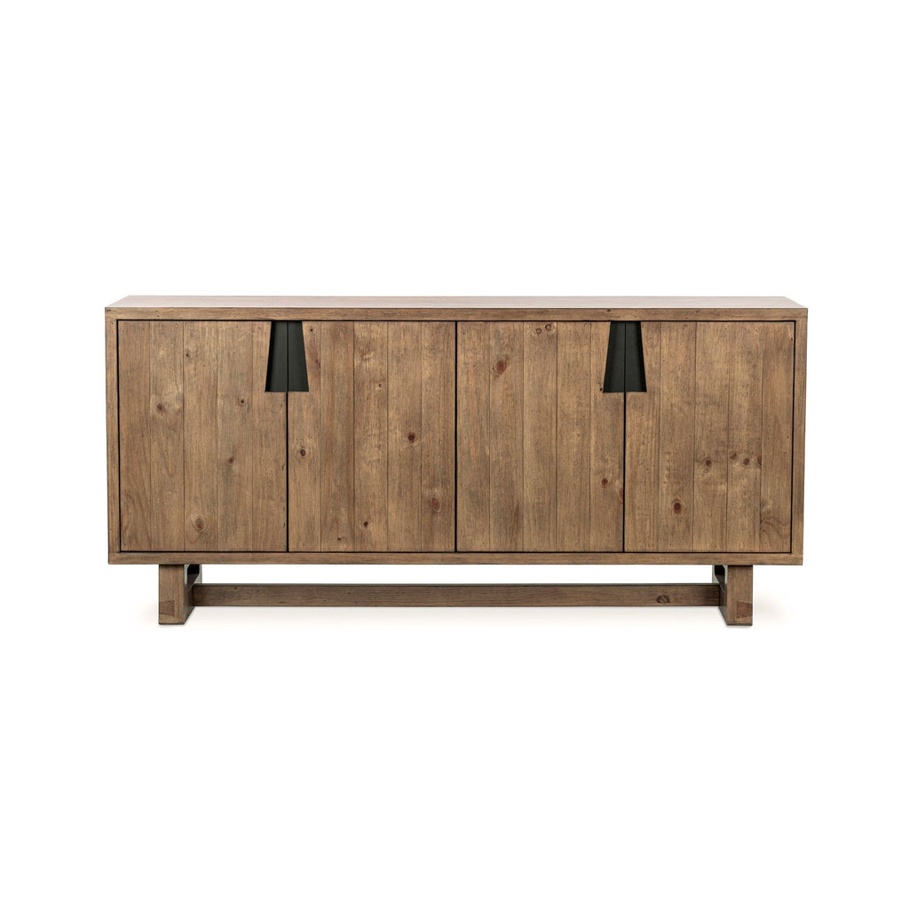 Lyra - 4 Door Buffet - Smoke Brown