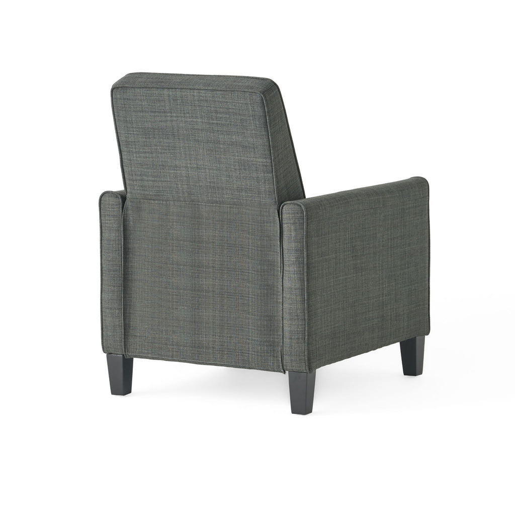 Upholstered Push Back Recliner Chair For Living Room