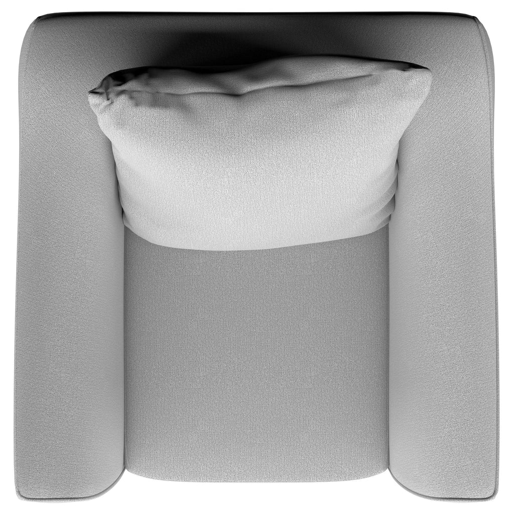 Alcazar - Arm Accent Chair - Gray