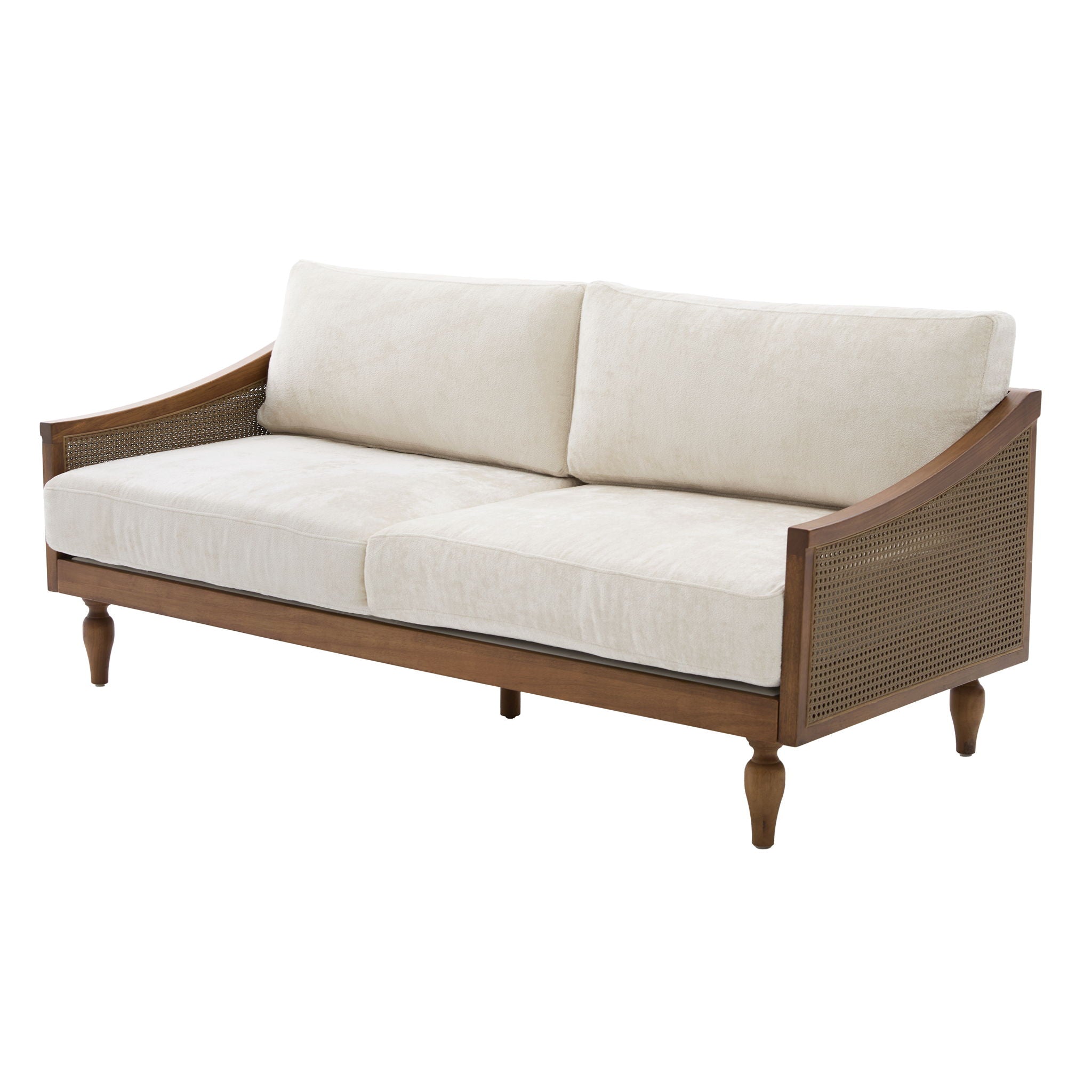 Loveseat Sofa With Armrests