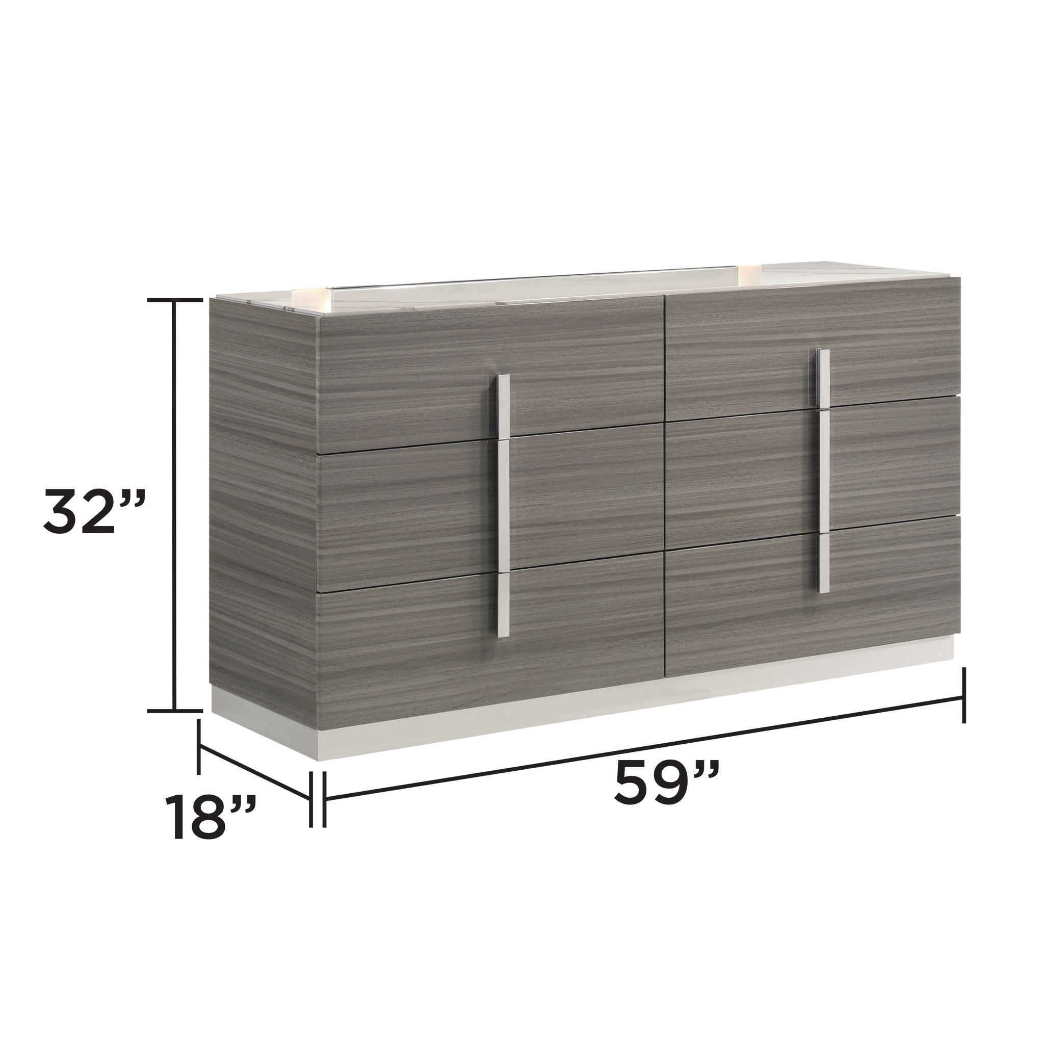 Altima - Bedroom Set With LED Headboard