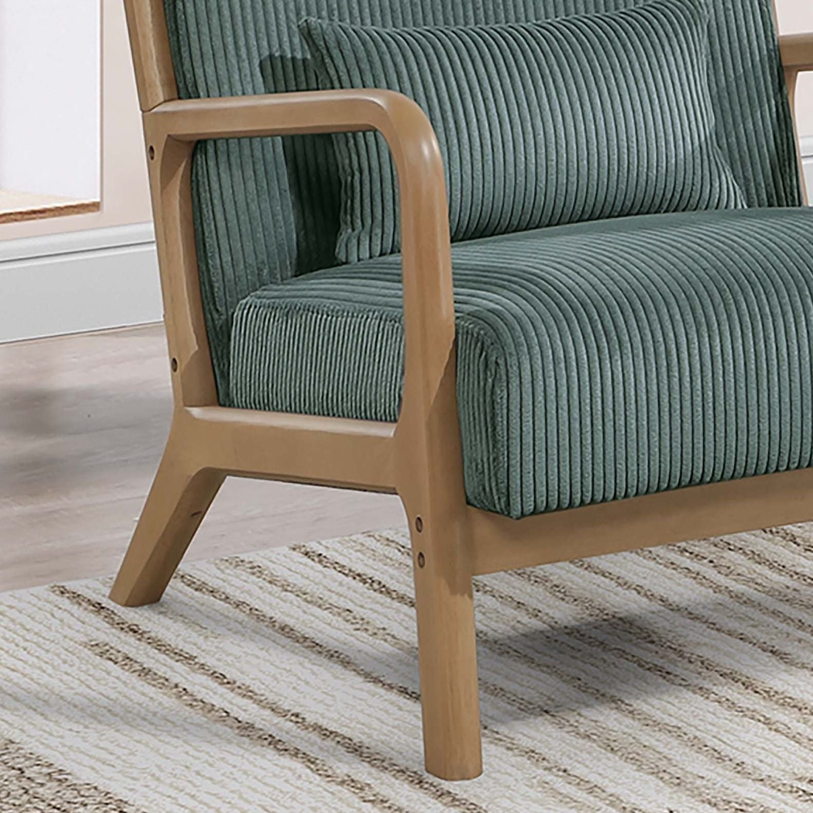 Accent Chair With Plush Cushion