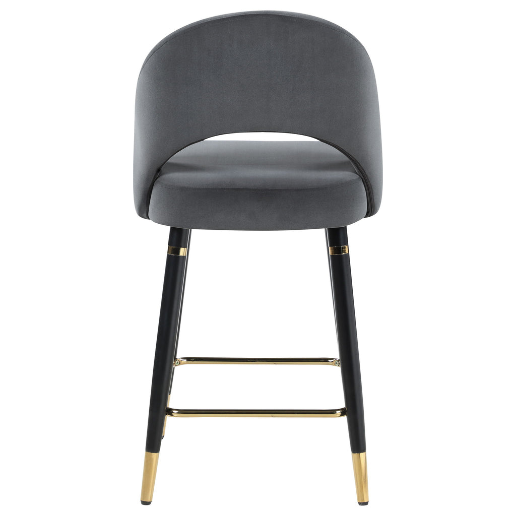 Open Back Counter Height Stools (Set of 2)