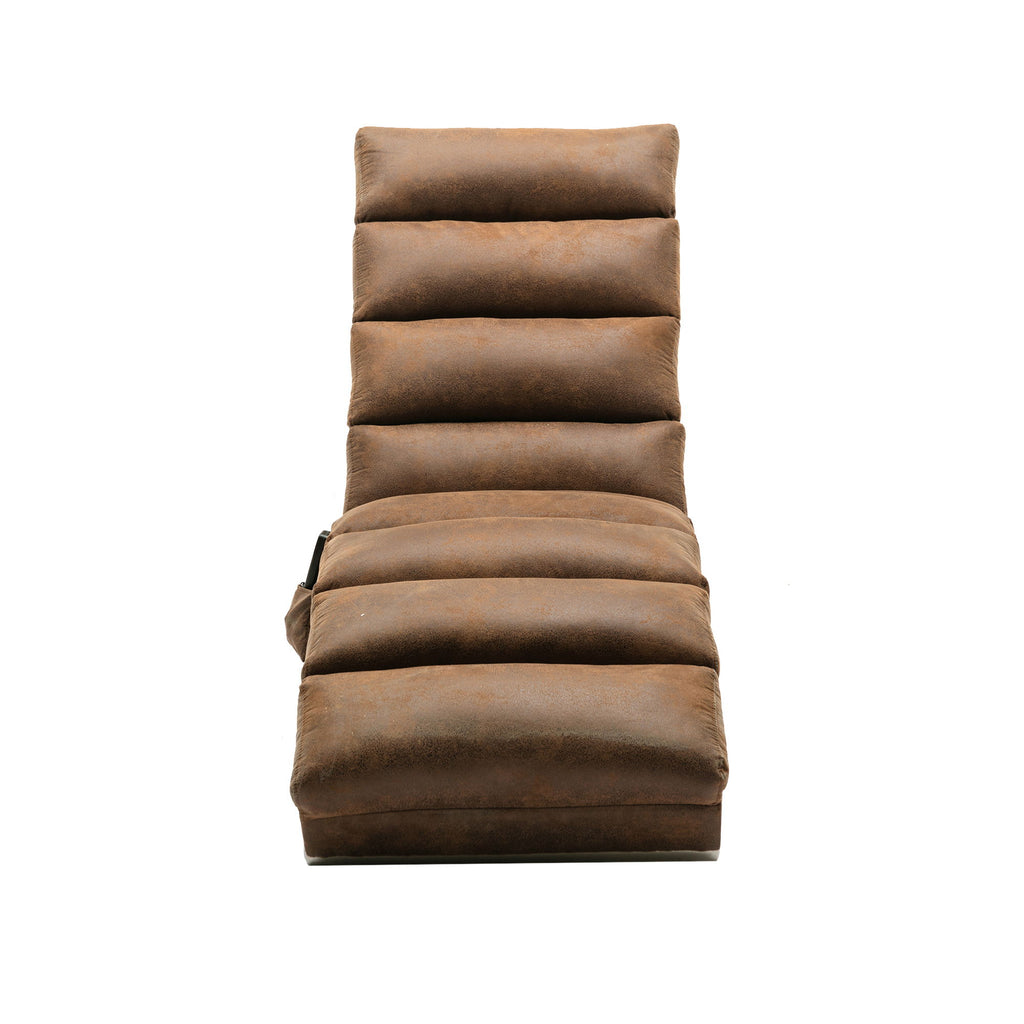Massage Chaise Lounge Indoor With Remote Control, Ergonomic Electric Massage Lounger