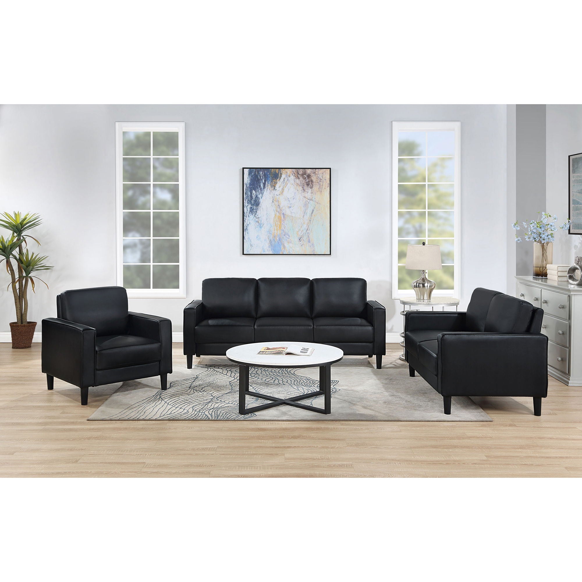 Farallone - Track Arm Loveseat