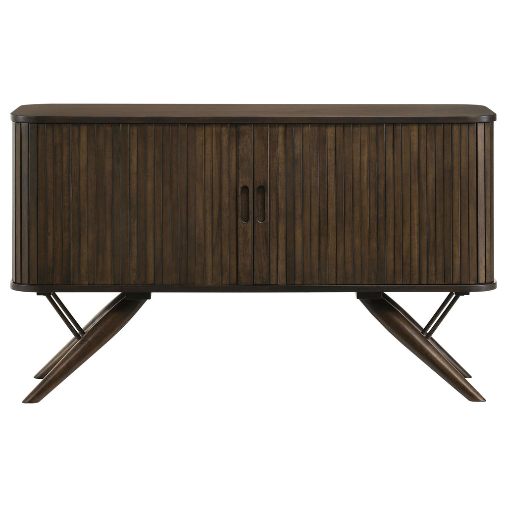 Wes - 2 Door Sideboard Buffet Storage Cabinet - Walnut