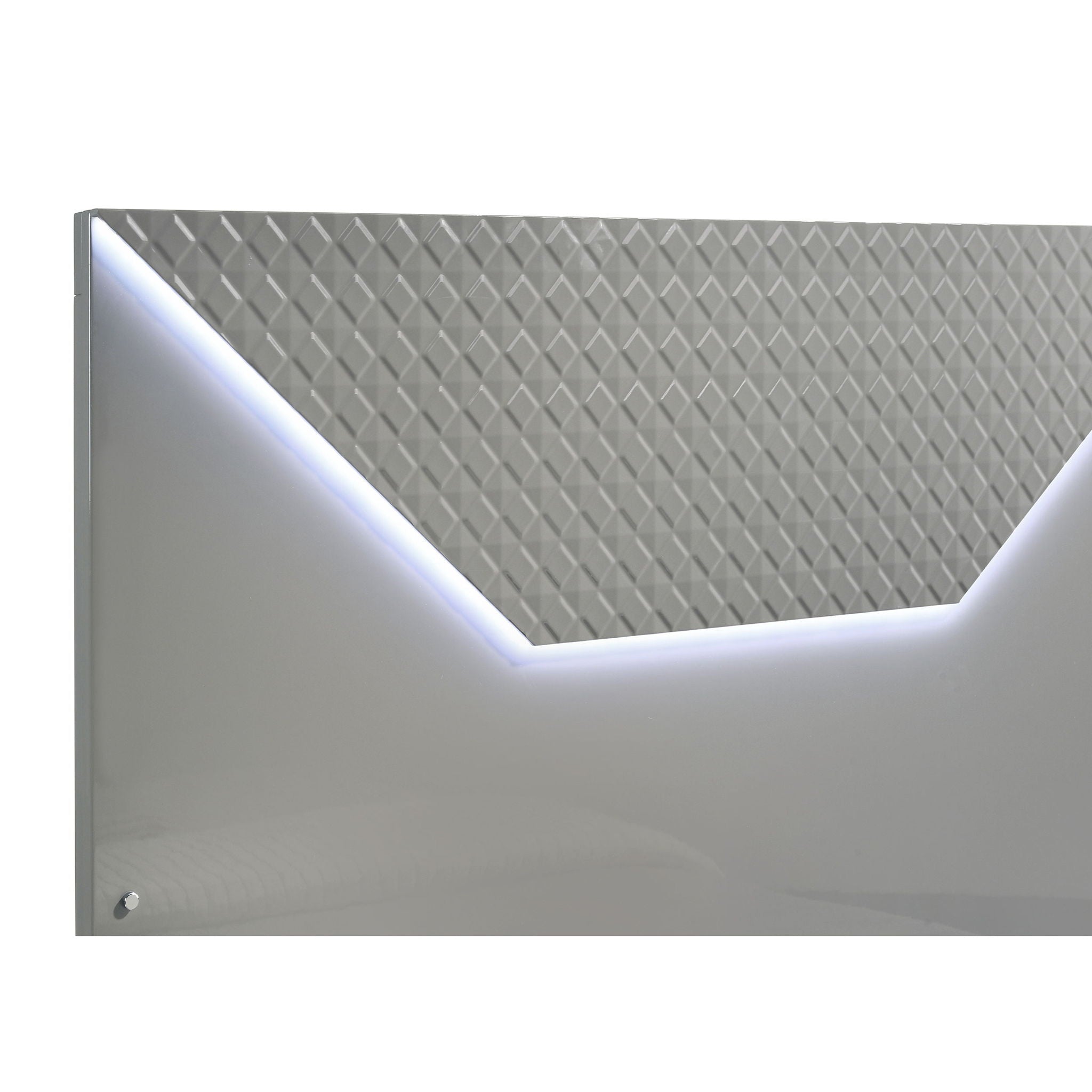 Pierce - Panel Bed LED Headboard
