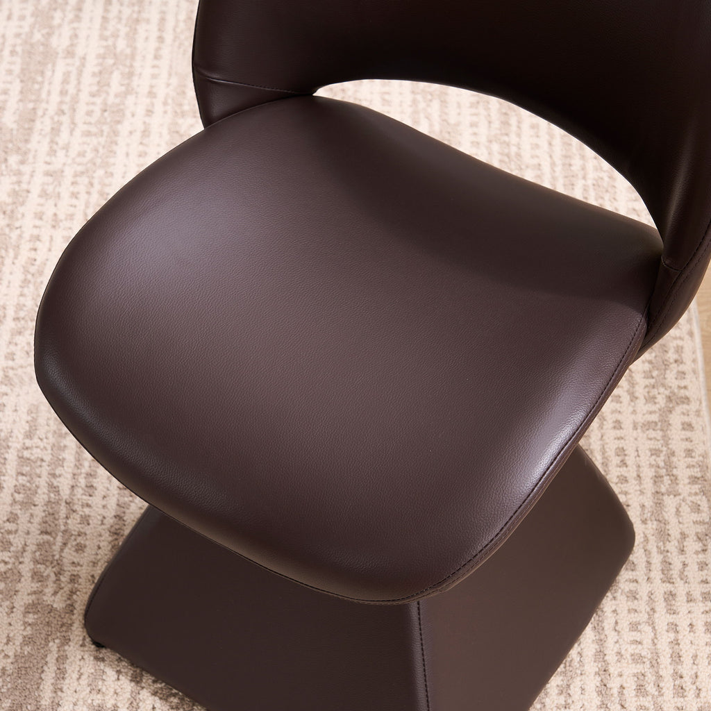 Modern Swivel Dining Chair With High Back