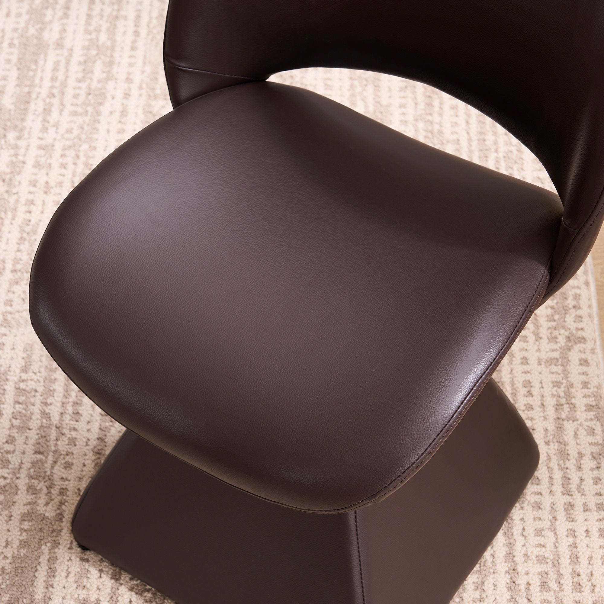 Modern Swivel Dining Chair With High Back