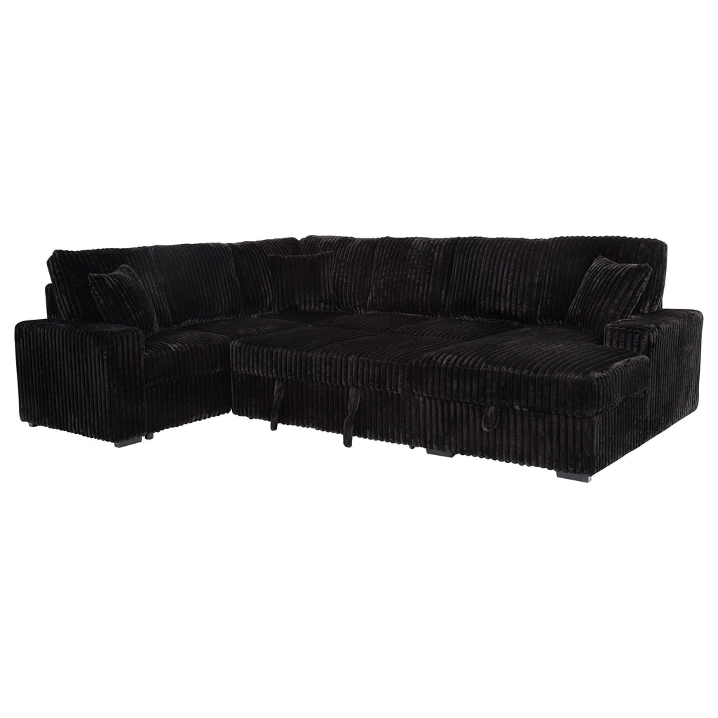 Thurston - Storage Sectional Sofa With Pop Up Bed