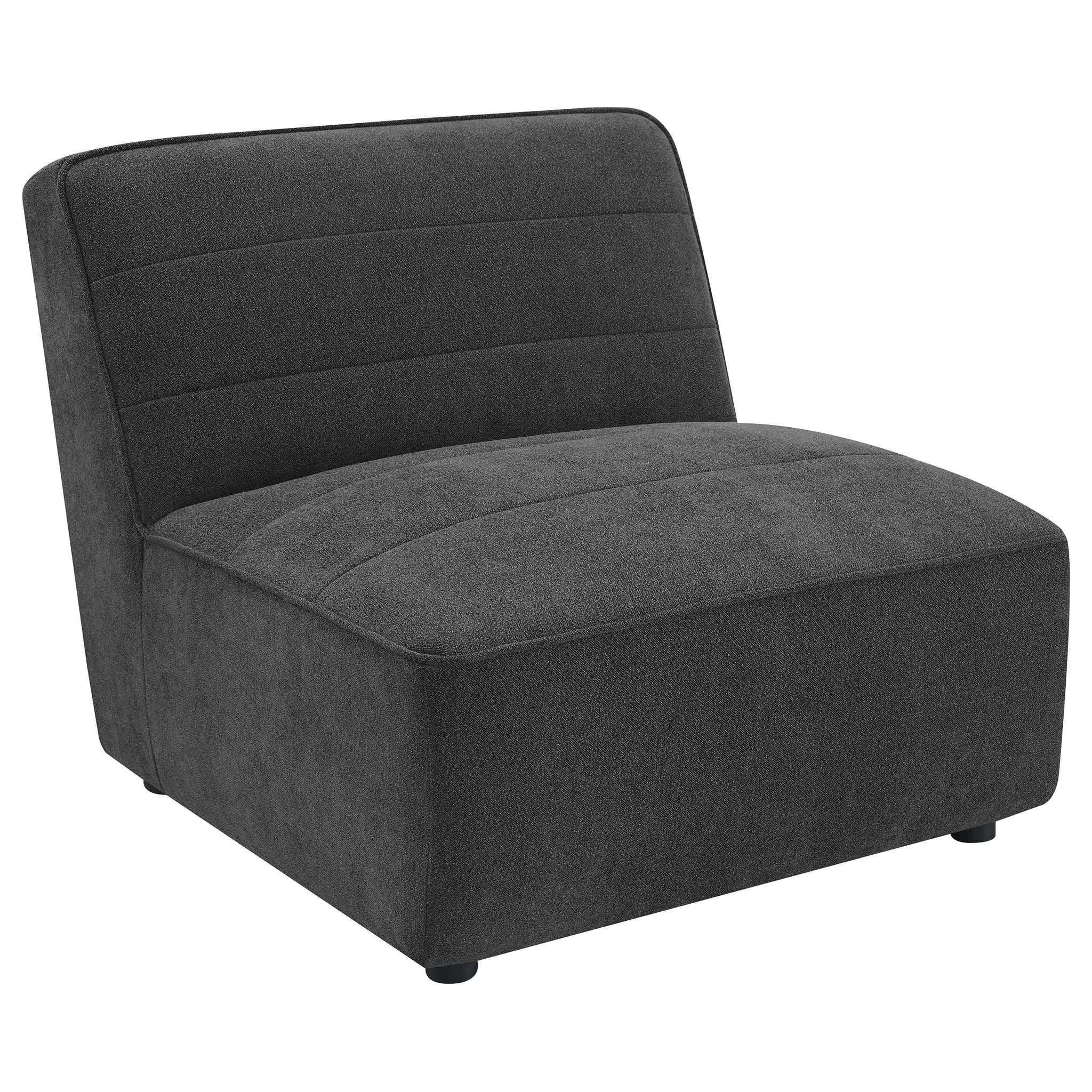 Vincent - 6 Piece Modular Sectional - Charcoal