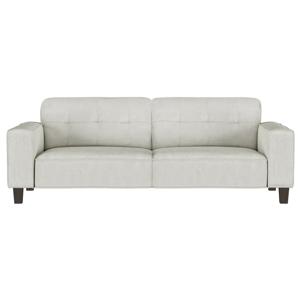 Evoke - Upholstered Tufted Sofa - Greige