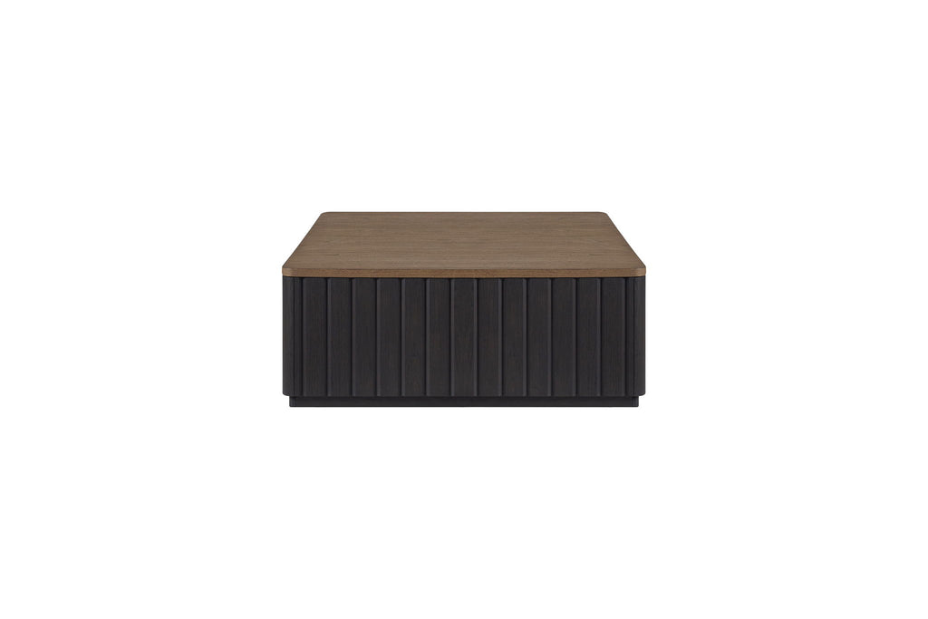 Channel - Cocktail Table With Casters - Black