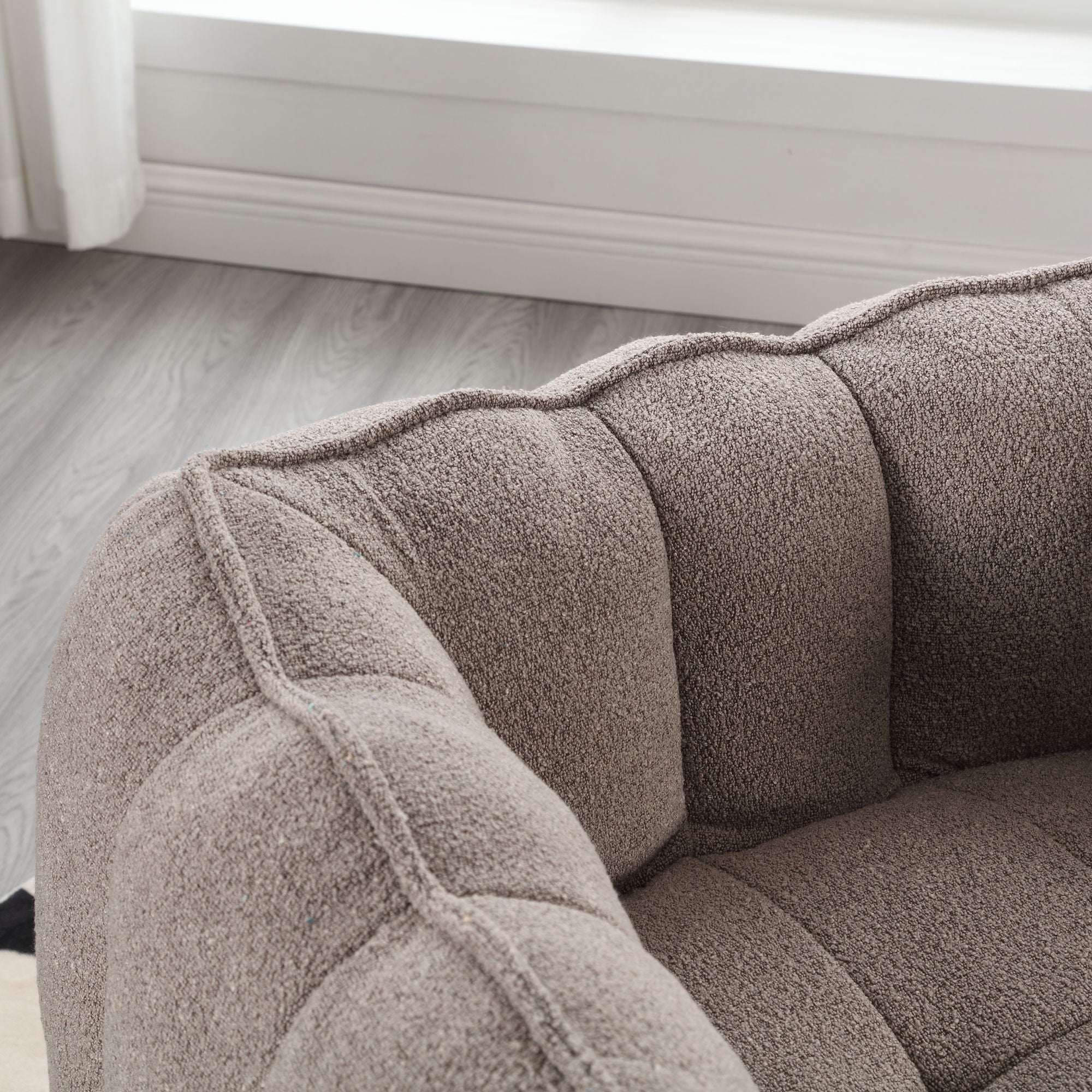 Soft Bean Bag Chair With High Resilient Foam