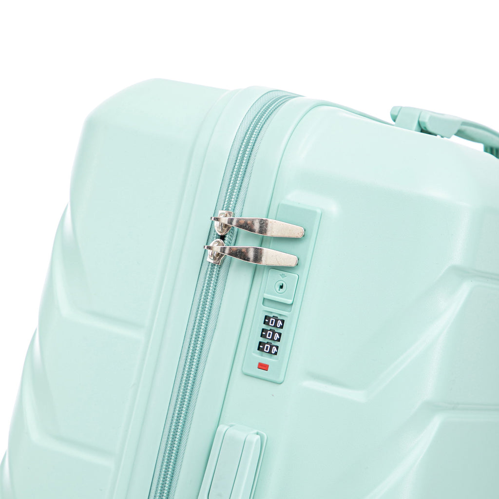 3 Pieces Set 20" / 24" / 28" Spinner Wheel Luggage With Combination Lock