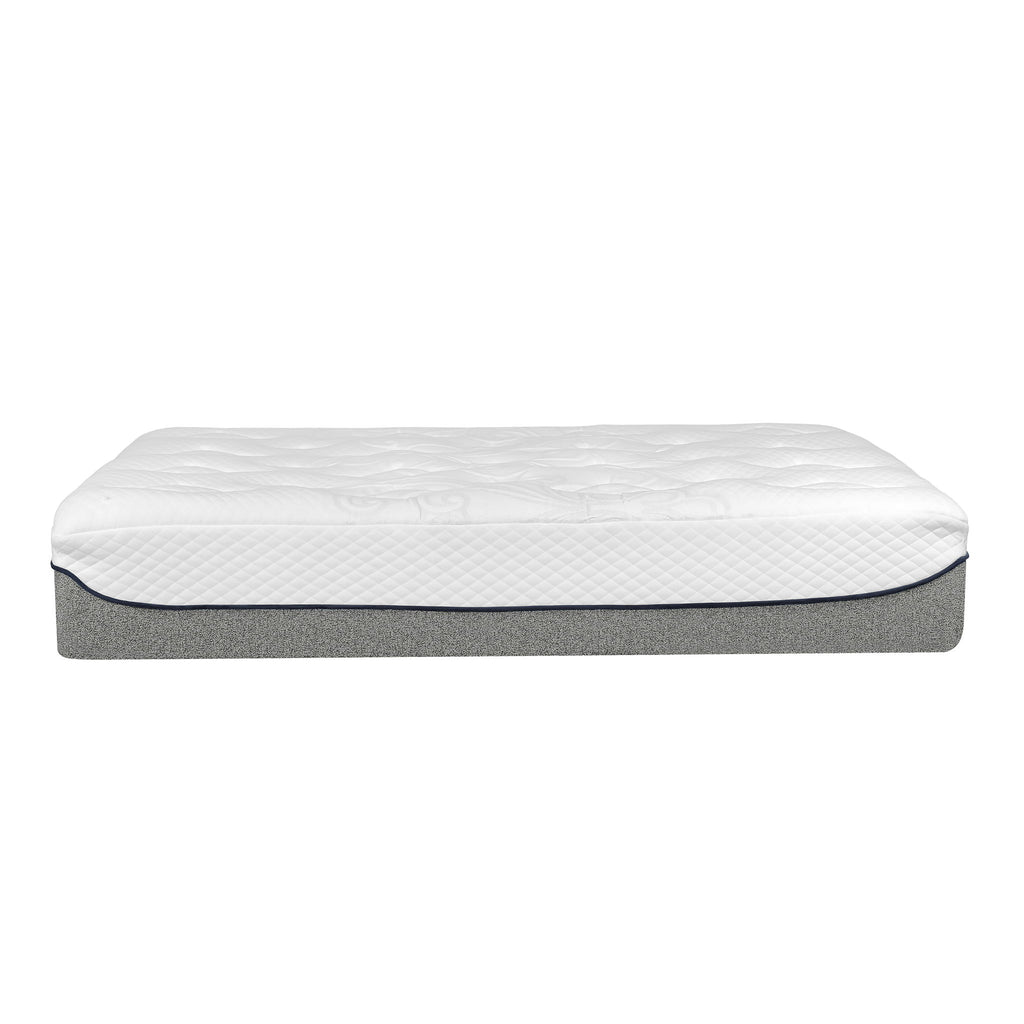 13" Ultra Plush Gel Memory Foam Mattress For Bed With Double Layered Jacquard Cover - Gray / White - King