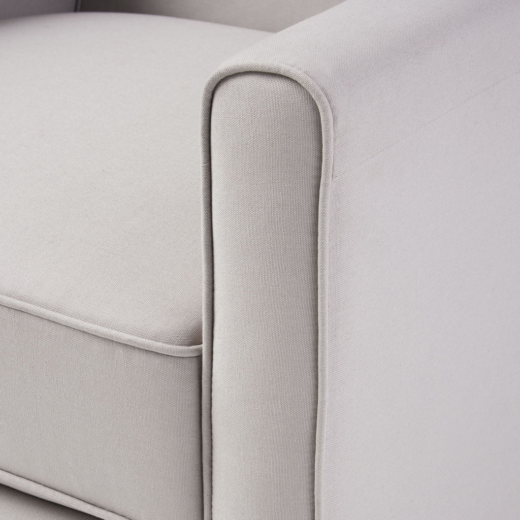 Upholstered Push Back Recliner Chair For Living Room