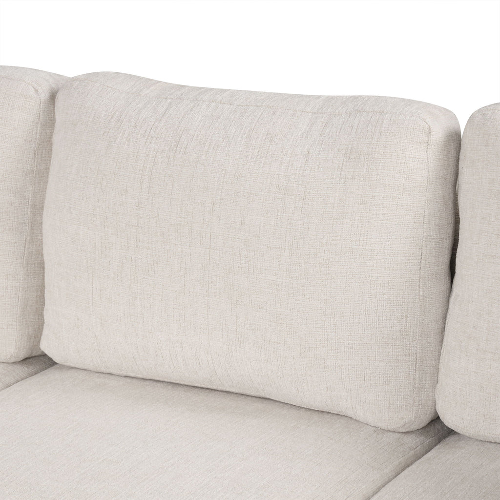 Convertible U-Shaped Sectional Sofa With Pull-Out Bed
