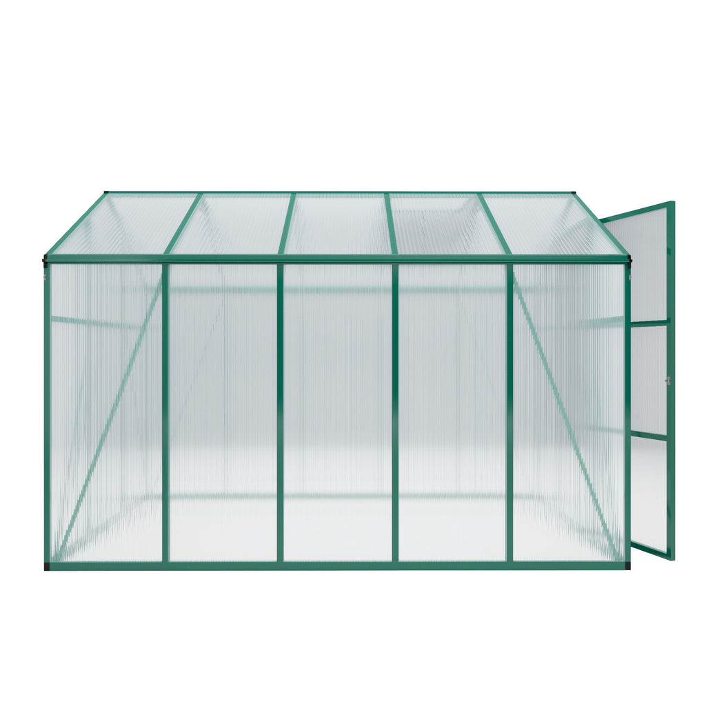Polycarbonate Walk-In house, Raised Base For Outdoor In All Season