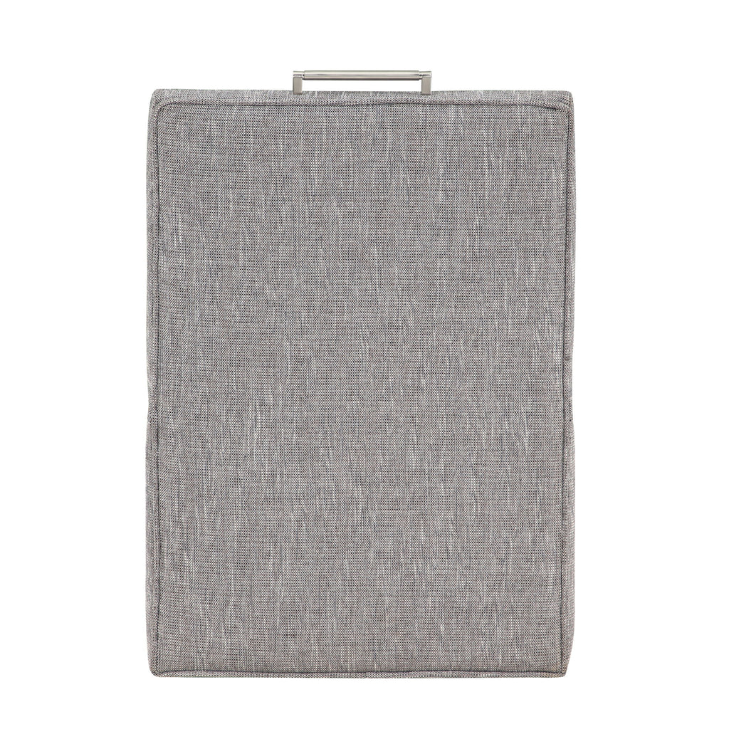 Della - Upholstered Castered Chair - Gray