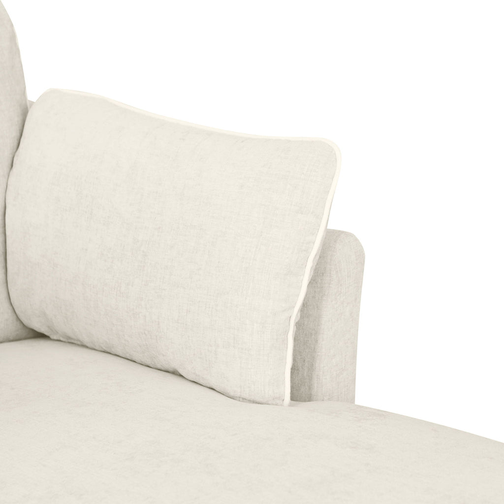 Modern Chaise Lounge Couch Sofa Bed With Pillows