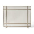 Elegant Iron Fire Screen For Fireplace Protection