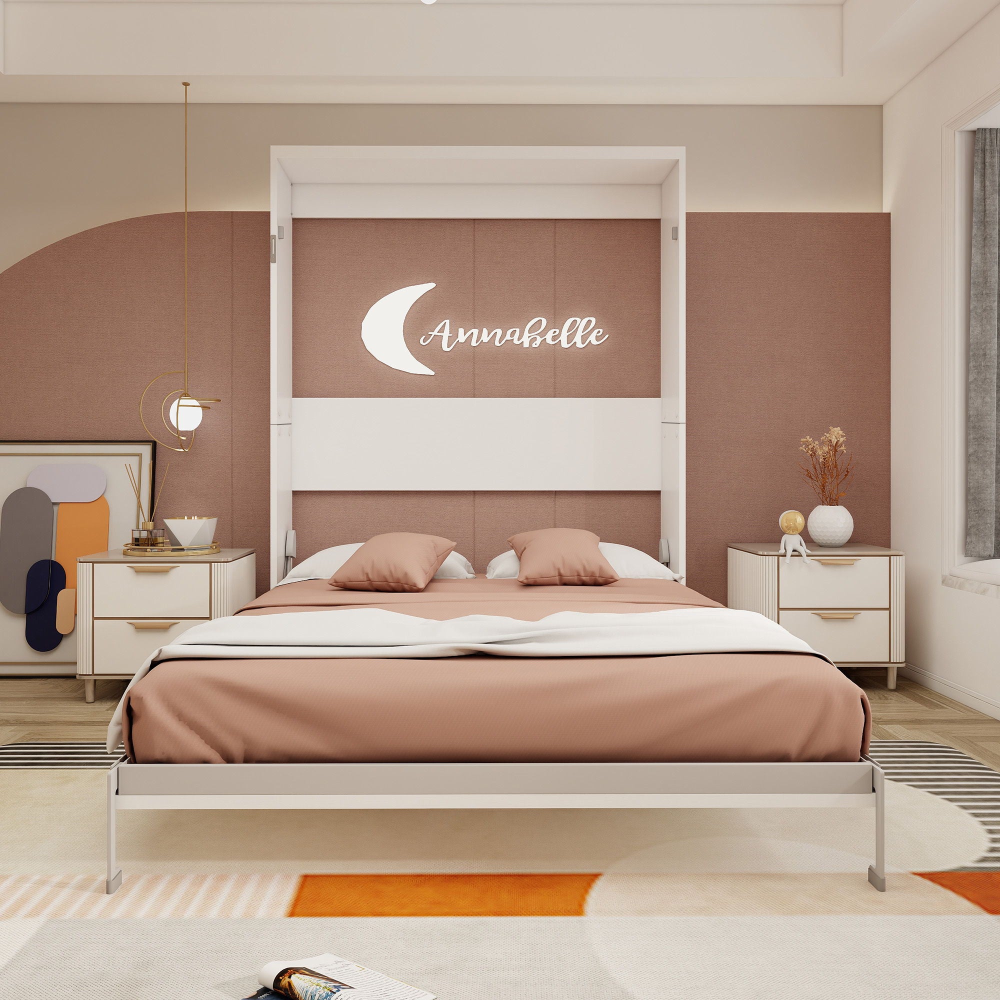 Multifunctional Vertical Murphy Wall Bed