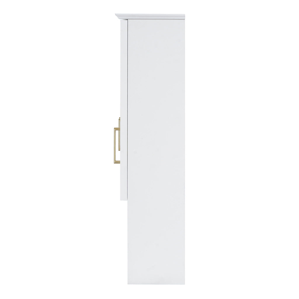 Modern Wall Mounted Medicine Cabinet With Adjustable Shelves, Soft Close Doors, High Define Mirror