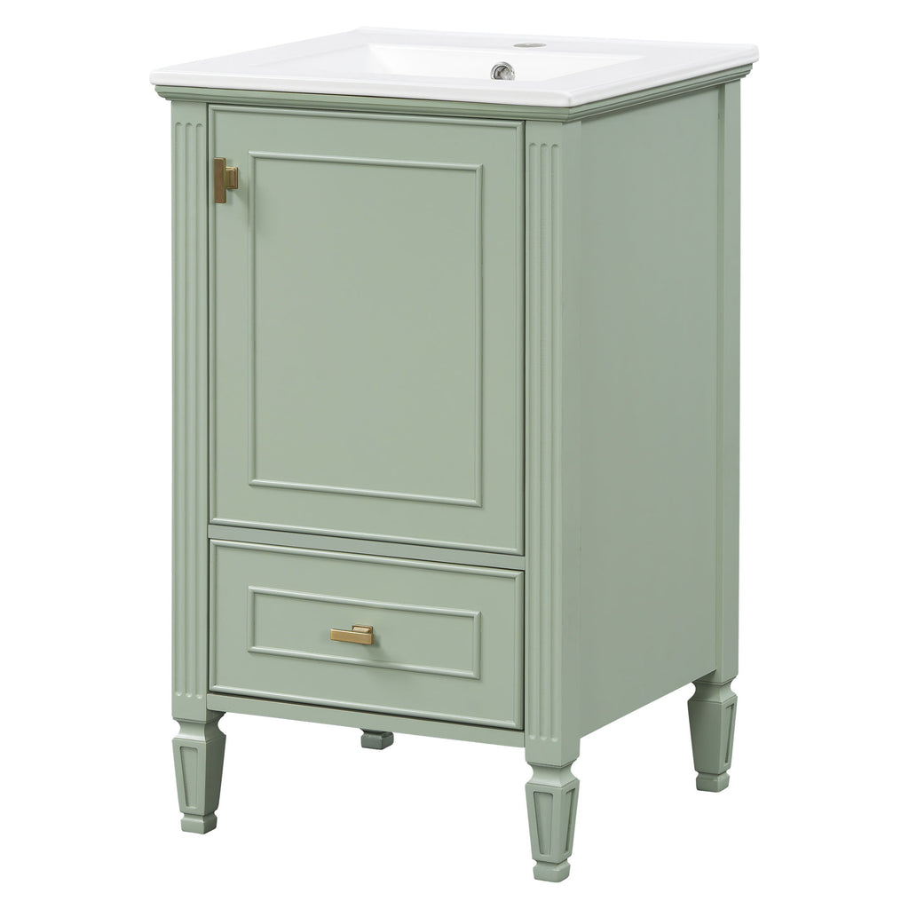 Retro Bathroom Vanity With Sink