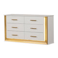 Obsession - 6 Drawer Dresser - White