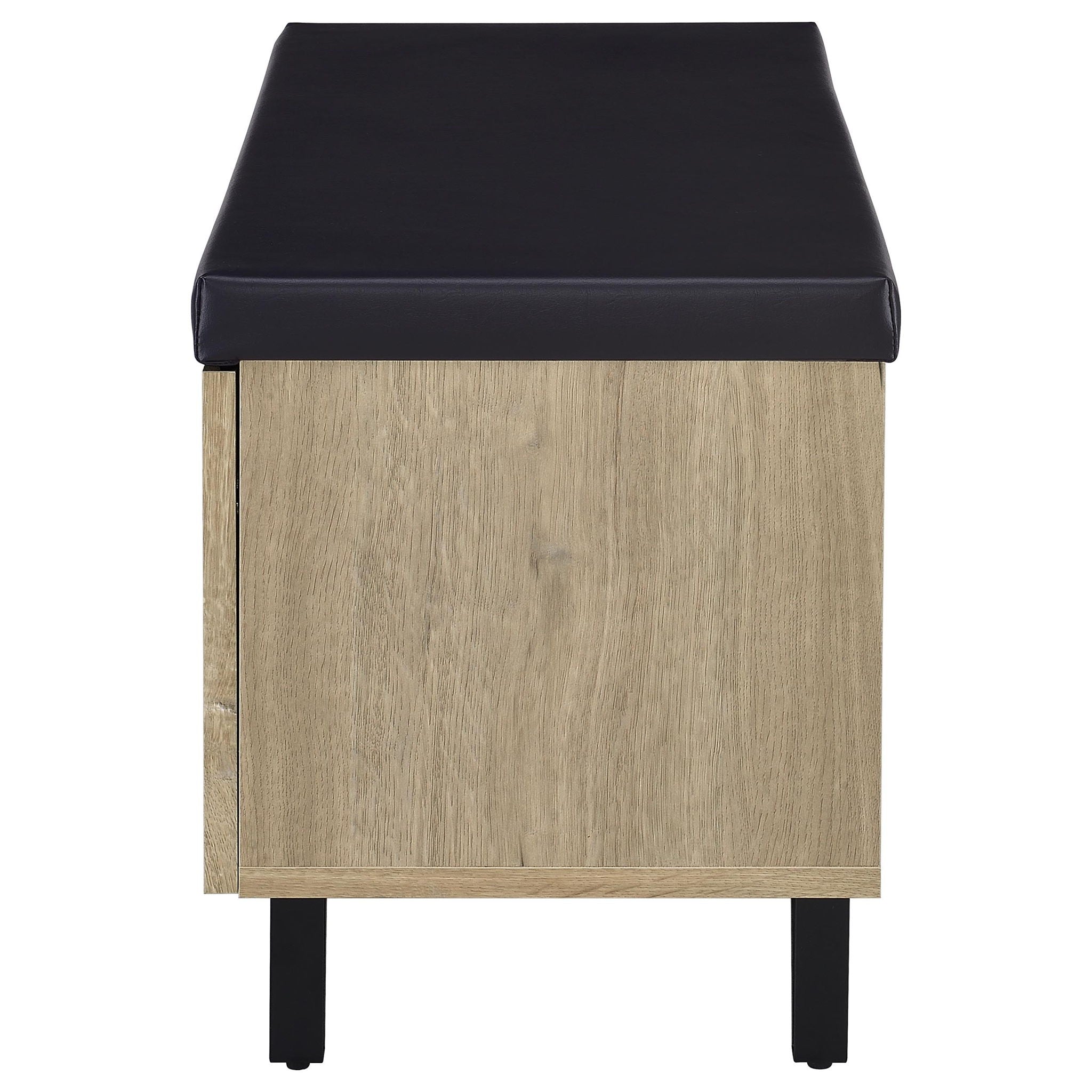 Clackamas - 2 Door Storage Bench With Padded Seat
