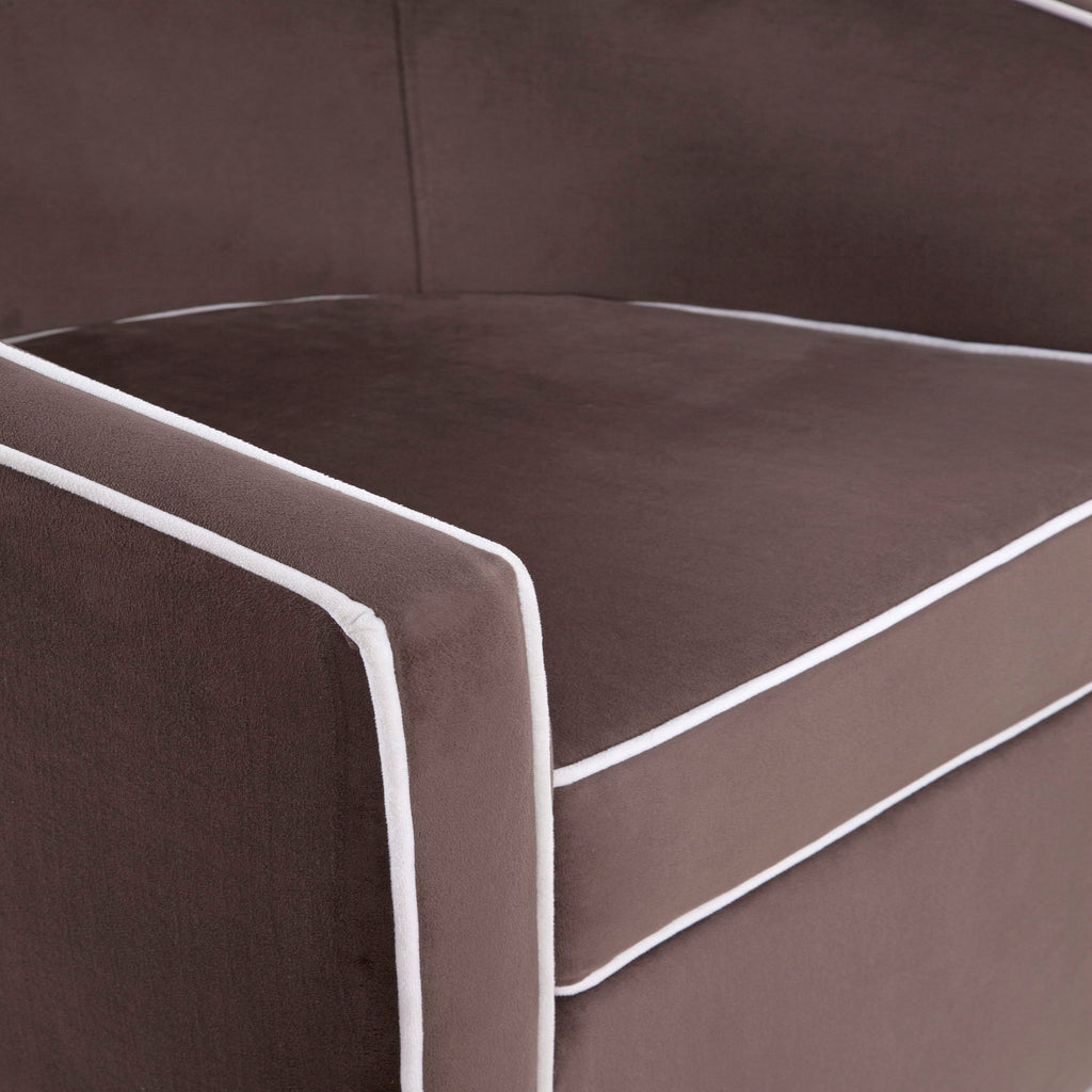 Kendall - Swivel Chair With Barrel Back Design