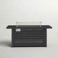 Propane Outdoor Fire Pit Table With Lid Versatile Fuel Options