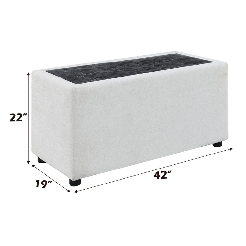 Marisa - Modular Console - Beige Boucle