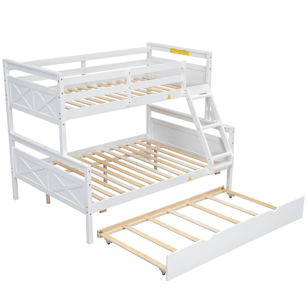 Bunk Bed & Ladder And Safety Guardrail