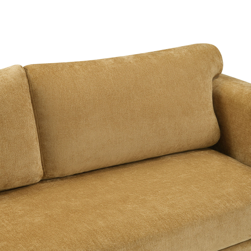 Modern 3 Seater Upholstered Couch Sofa For Living Room