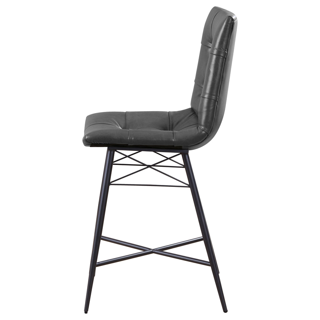 Counter Height Stools & Padded Seat (Set of 2)
