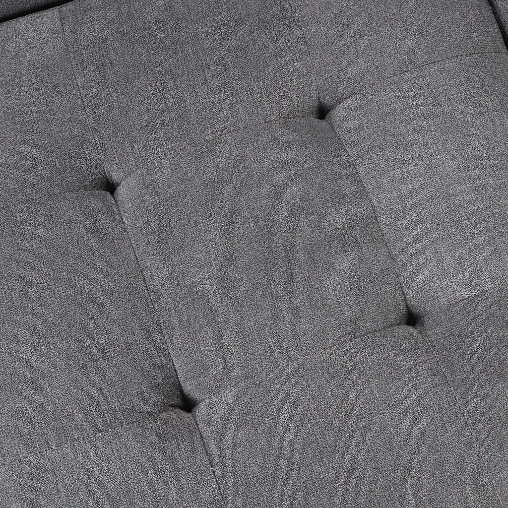 Oversized Sectional Sofa U-Shaped Sofa Couch Pull-Out Sofa Bed With Two Throw Pillows For Living Room