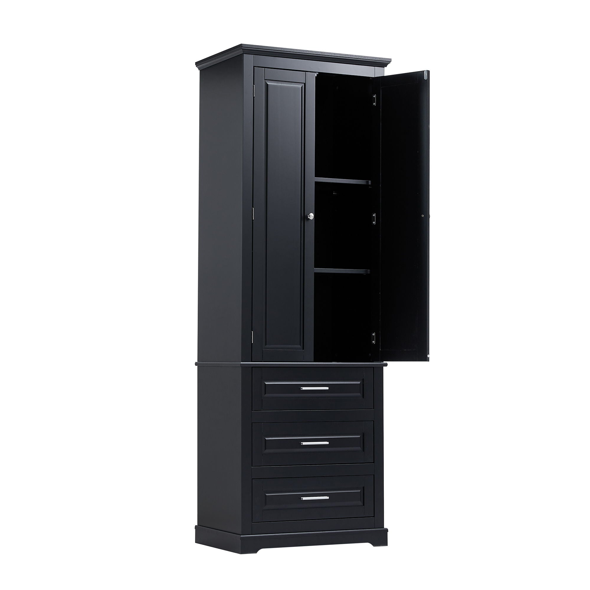 Storage Cabinet With 3 Drawers For Bathroom