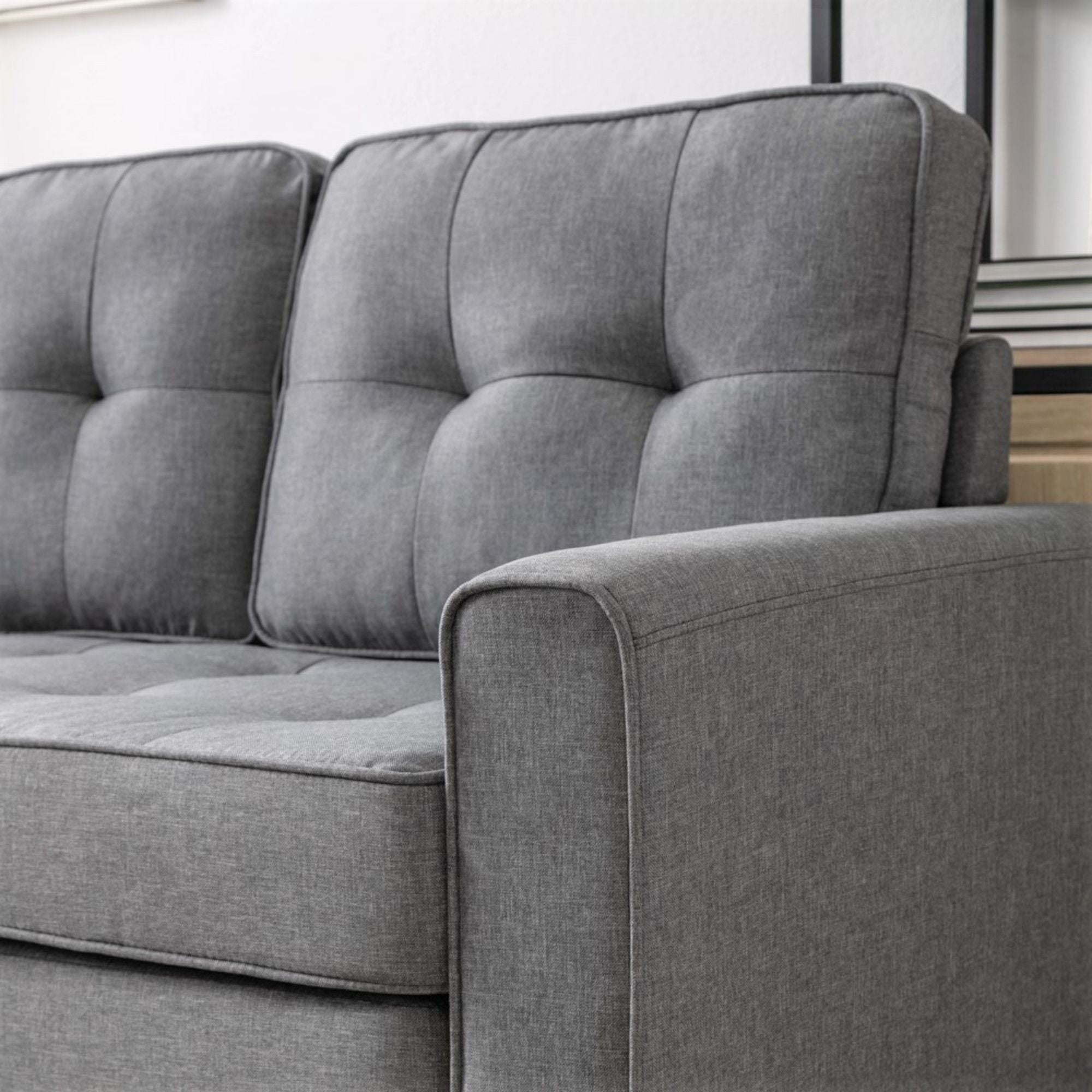 Upholstered Pull Out Sleeper Loveseat