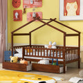 House Bed With 2 Drawers