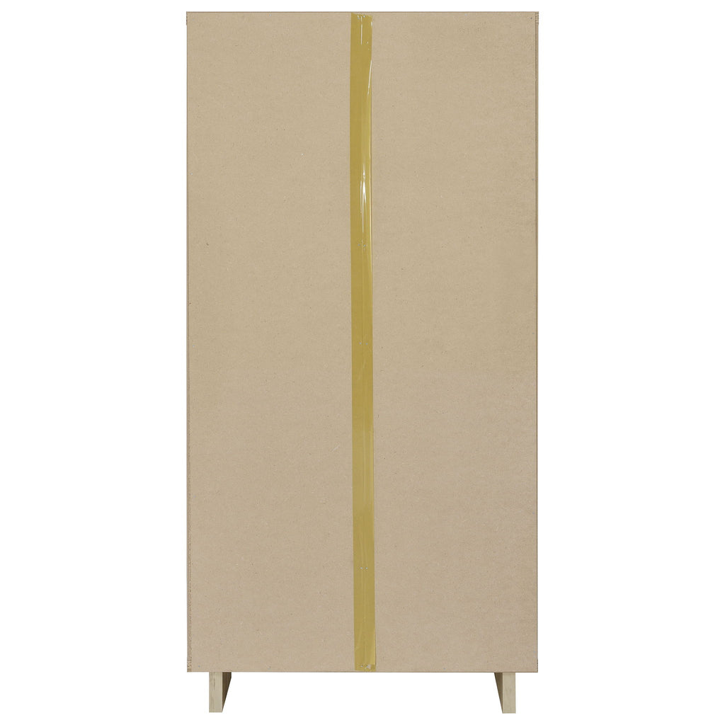 Geilys - 8 Shelf Bookcase With Arch Details - White