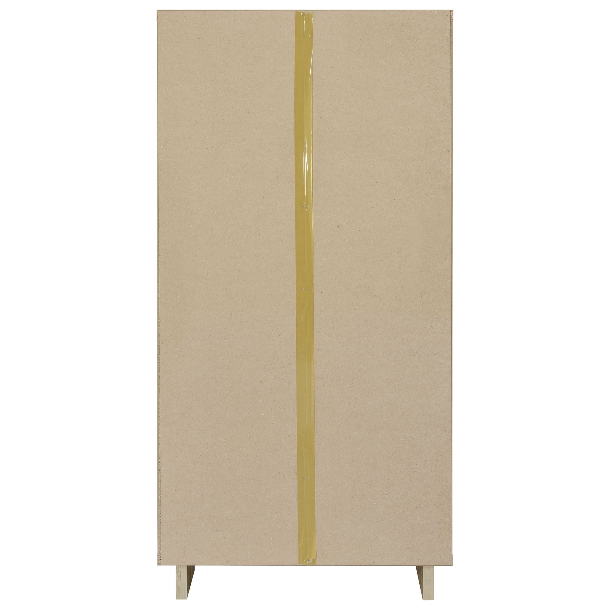 Geilys - 8 Shelf Bookcase With Arch Details - White