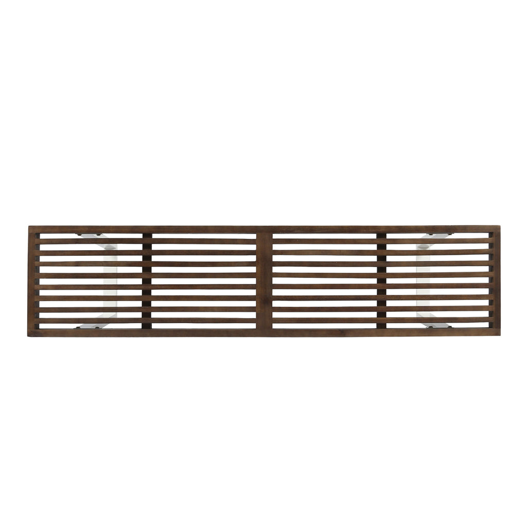 Intrinsic - Outdoor Dining Bench With Slat Top