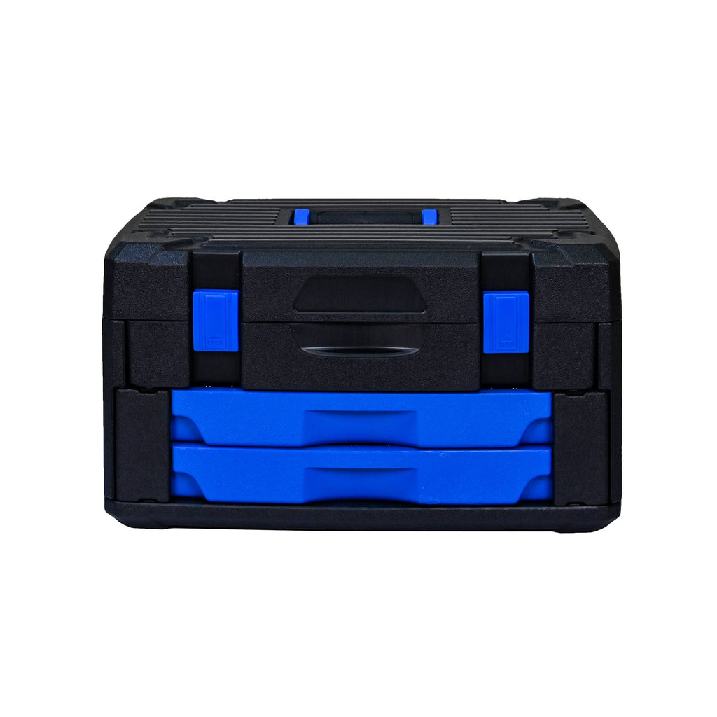 Tool Box With 266 Pieces Hand Tool Set - Black