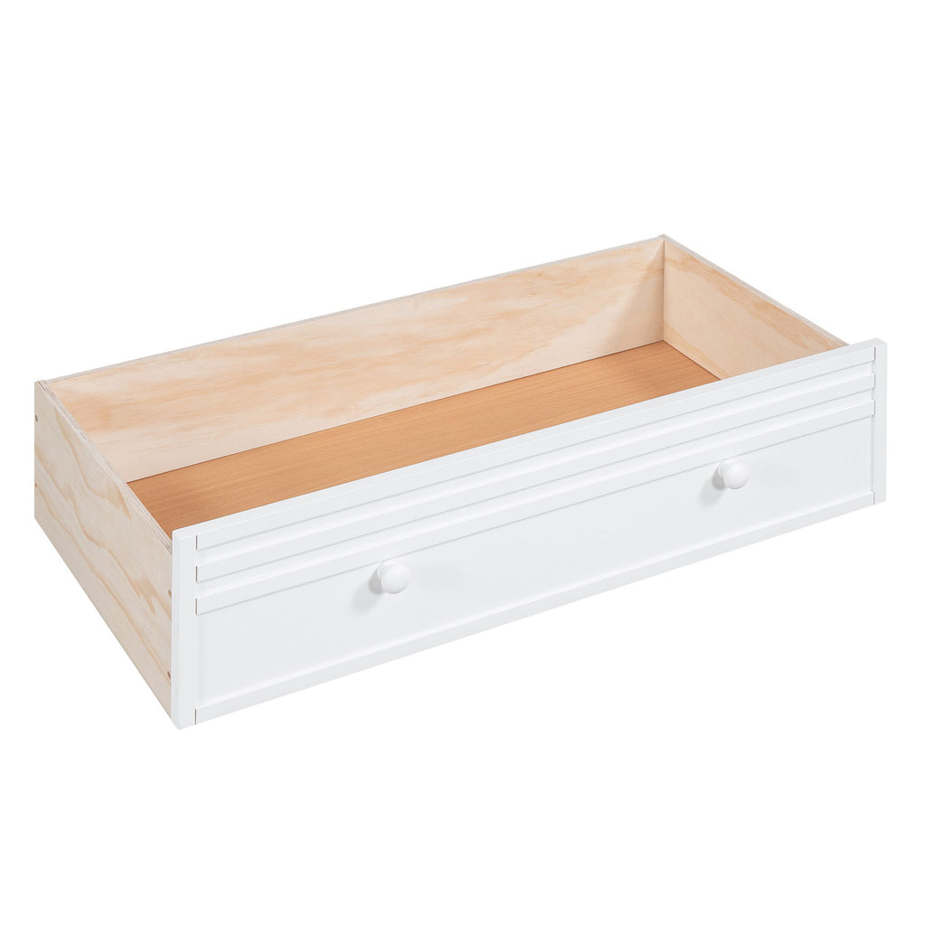 Bunk Bed With Storage Staircase, Slide, Desk, Drawers, And Shelves